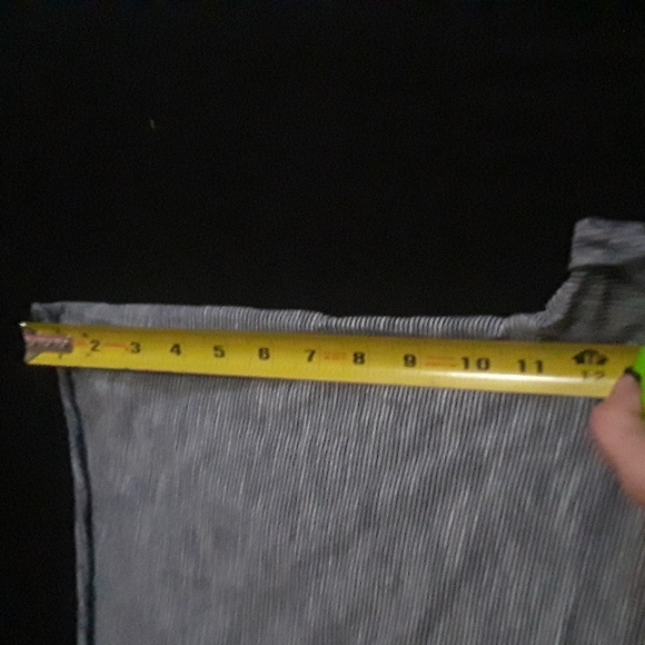 🖤Forever 21 Mens Striped Cropped T Shirt - Picture 4 of 6